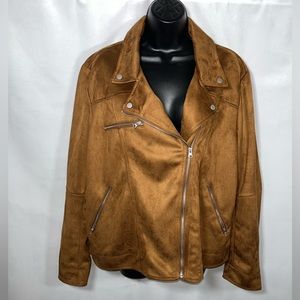 Anthropologie suede jacket